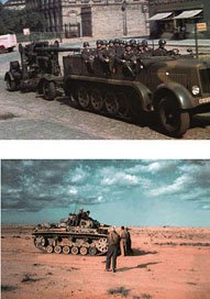 貴重なカラー写真でたどる第二次世界大戦 Rommel`s Afrika korps in Colour ロンメル戦車軍団 (書籍)