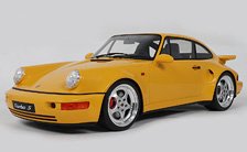 ポルシェ 911(964) ターボ S 1994 (イエロー) (ミニカー)