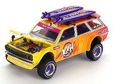 ダットサン 510 ワゴン 4x4 Kaido ISLANDS V1 (右ハンドル) (ミニカー)