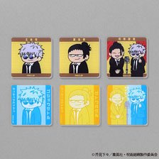 Jujutsu Kaisen Jirori Acrylic Sticker - Kaigyoku / Gyokusetsu Suits Ver. - (Set of 6) (Anime Toy)
