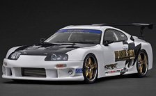 TOP SECRET GT300 Supra (A80) White (Diecast Car)