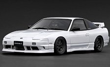 Nissan 180SX TYPE X (RPS13) White (ミニカー)