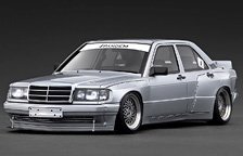 PANDEM 190 Silver (Diecast Car)