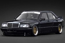 PANDEM 190 Black (Diecast Car)