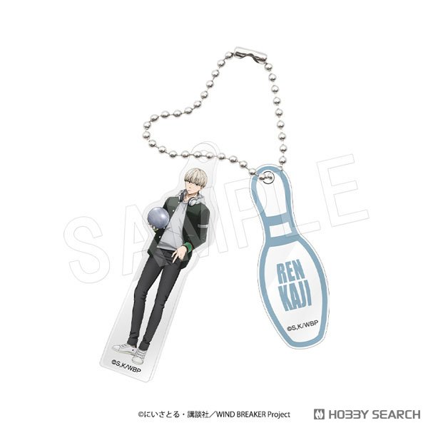 Wind Breaker Acrylic Key Ring ROUND1 Ver. Ren Kaji (Anime Toy) 商品画像1