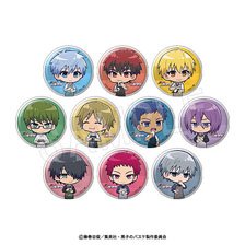 黒子のバスケ トレーディングミニキャラ缶バッジ おにぎりver. (10個セット) (キャラクターグッズ)