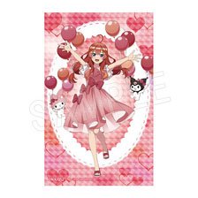 五等分の花嫁＊×マイメロディ＆クロミ きらきらステッカー バルーン＆リボンver. 五月 (キャラクターグッズ)