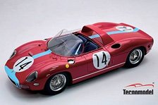 Ferrari 330P Le Mans 24h 1964 2nd #14 G. Hill - J. Bonnier Maranello Concessionaires (Diecast Car)