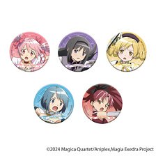 Puella Magi Madoka Magica Magia Exedra Holo Chara Badge Collection (Set of 5) (Anime Toy)