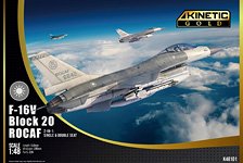 F-16V Block 20 ROCAF (Single/Twin Seater 2 in 1) (Plastic model)