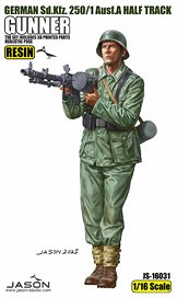 GERMAN Sd.Kfz.250/1 Ausf.A HALF TRACK GUNNER (Plastic model)