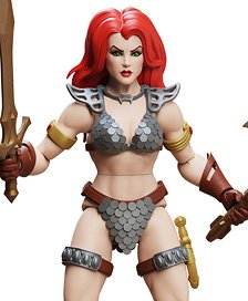 Immortal Champions/ Red Sonja 5.5inch Action Figure (Completed)