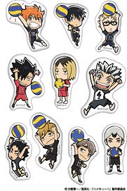 Animation [Haikyu!!] Marshmallow-style stickers (Anime Toy)