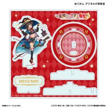 この素晴らしい世界に爆焔を！ ステージアクリルスタンド めぐみん デジタルの冒険者 (キャラクターグッズ)