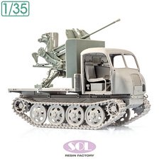 Gebirgs flak38 auf RSO conersion kit (Plastic model)
