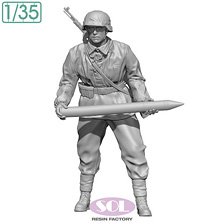 WWII German Field Artillery Loader2 (Plastic model)