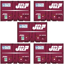 J.R.F. 19D Container Set (JRF Mark, 5 Pieces)Number c, Standard Gloss (Model Train)