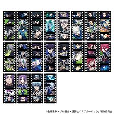 Blue Lock Trading 35mm Film Style Clear Card (Set of 10) (Anime Toy)