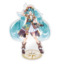 初音ミク ねんどろいど 初音ミク 100番記念展示会 アクリルスタンド 【B】 (キャラクターグッズ)