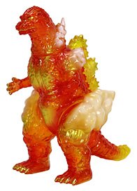 CCP Middle Size Series Godzilla EX [Vol.10] Burning Godzilla Clear Red Ver. (Completed)
