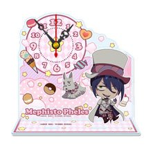 青の祓魔師 雪ノ果篇 ぷちちょこミニアクリル置時計【メフィスト・フェレス】 (キャラクターグッズ)