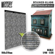Rectangular Blocks Stained Glass (Material)