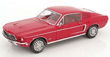 フォード Mustang GT Fastback 1968 レッド (ミニカー)