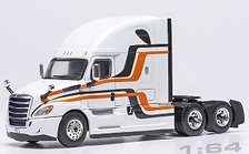 フレイトライナー カスケディア 2018 ホワイト (ミニカー)