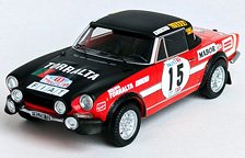 フィアット 124 スポルト スパイダー 1600 1973年 TAPラリー 4位 #15 Luis Netto/Manuel Coentro (ミニカー)