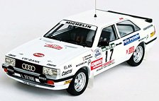 アウディ クーペ クワトロ 1987年 ラリーポルトガル 6位 #17 Georg Fischer/Thomas Zeltner (ミニカー)