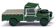(HO) Land Rover Pick-up dark leaf green (Model Train)