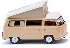 (HO) VW T2b camper van - beige (Model Train)