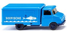 (HO) Refrigerated truck (Opel Blitz) `Seefische` (Model Train)