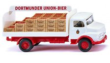 (HO) Beverages truck (MB Kurzhauber `Dortmunder Union` (Model Train)