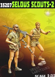 Selous Scouts (2) (Set of 2) (Plastic model)