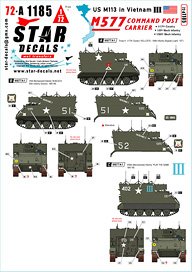 US M113 in Vietnam # 3. M577 Command Post Carrier. (Plastic model)