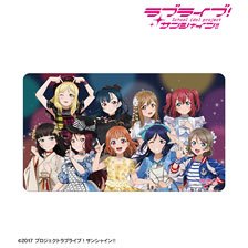 ラブライブ！サンシャイン!! 描き下ろし 集合 3rdソロコンサートver. マルチデスクマット (カードサプライ)