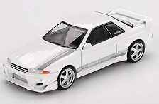 Nissan スカイライン GT-R R32 Veilside コンバット C-I ホワイト (右ハンドル) [ブリスターパッケージ] (ミニカー)