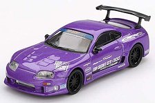 Toyota スープラ (A80) GT-300 Top Secret Purple (左ハンドル) (ミニカー)