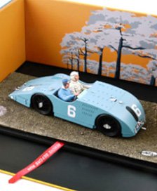 ブガッティ T32 1923年ACFグランプリ3位 #6 Ernest Friderich (ミニカー)