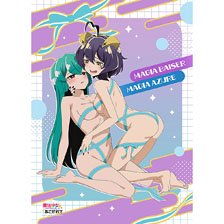 Gushing over Magical Girls B1 Tapestry (Magia Baiser & Magia Azure / Akogare Ribbon Outfit) W Suede (Anime Toy)