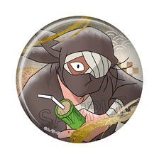 忍たま乱太郎 箔押し缶バッジ 雑渡昆奈門 (キャラクターグッズ)