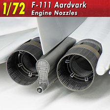 F-111 Aardvark Engin Nozzles (Plastic model)