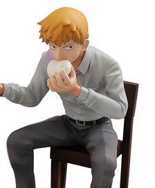 [Bonus Included] Mob Psycho 100 III x Bunbougu Cafe 2022 Figure Arataka Reigen (PVC Figure)