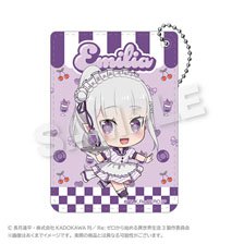 Re:ゼロから始める異世界生活 PUレザーパスケース(ミニダイナーver.) エミリア (キャラクターグッズ)