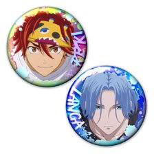 SK∞ エスケーエイト オーロラ缶バッジ2個セット 暦＆ランガ vol.3 (キャラクターグッズ)