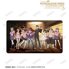 物語シリーズ×STEINS;GATE 描き下ろし 集合B コラボイラストver. マルチデスクマット (カードサプライ)