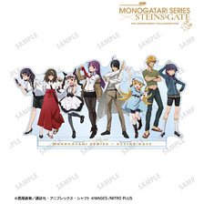 Monogatari Series x Steins;Gate [Especially Illustrated] Collabo Illust Ver. Assembly A Assembly Big Acrylic Stand (Anime Toy)