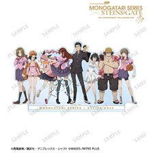 Monogatari Series x Steins;Gate [Especially Illustrated] Collabo Illust Ver. Assembly B Assembly Big Acrylic Stand (Anime Toy)