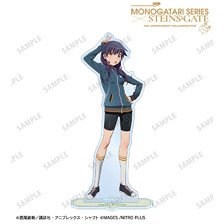 Monogatari Series x Steins;Gate [Especially Illustrated] Suruga Kanbaru Collabo Illust Ver. Big Acrylic Stand (Anime Toy)
